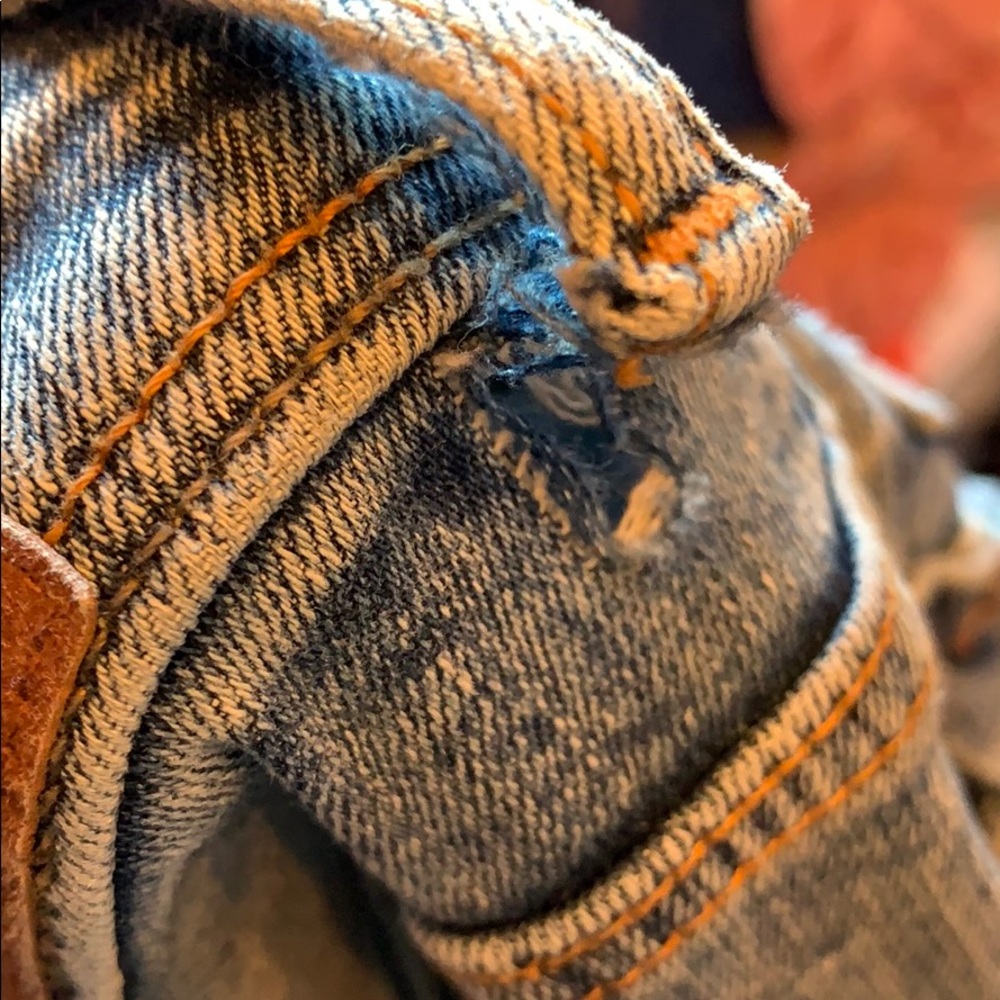 Zara Skinny chewed hem jean - Picture 6 of 6
